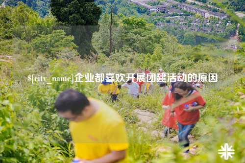 普洱企业都喜欢开展团建活动的原因